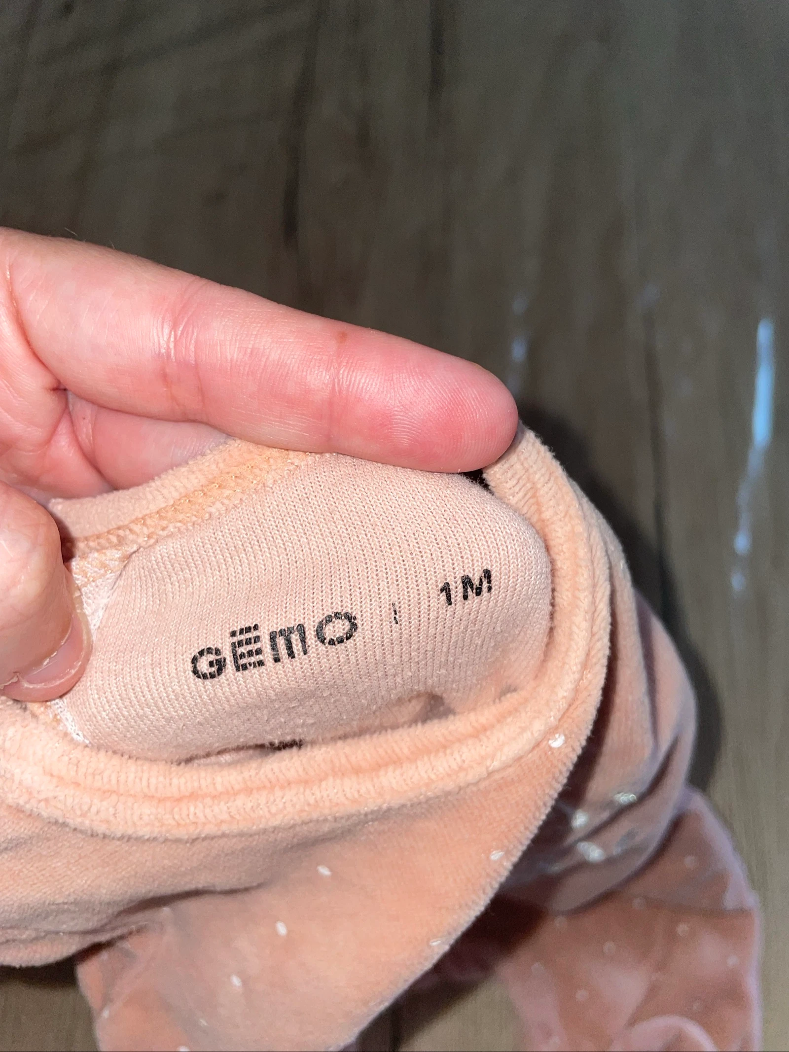 Velvet pajamas 1 month Gemo – photo 4